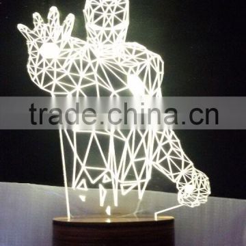 acrylic led night lights,coloured LED Night Light,acrylic table light