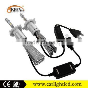 KEEN waterproof 40W high bright 9600lm led headlight bulb for motorcycle DC10-32V H7 H11 H13 9005 9006 led C ree car headlamp bu