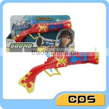 Christmas theme bo music gun toy for children