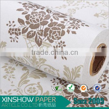 2016 New selling Home Self-adhesive cheap wallpaper