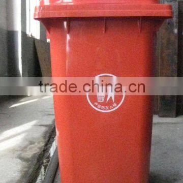 100L-plastic garbage can with wheels