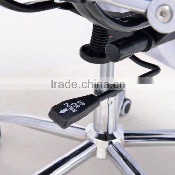 Modern High Back Office Swivel Mesh Chair With Headrest and Adjustable Lumbar Support photo-3