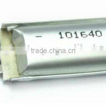 Rechargeable lithium battery 3.7v 500mAh Li-polymer battery