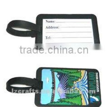 pu leather luggage tags