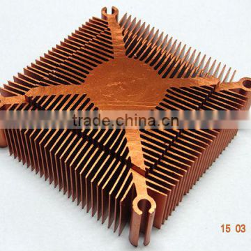 low price anodized al6063 cpu heatsink