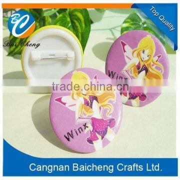 Bank Metal Button Badge With Pin Supplies Cheap Price photo-6