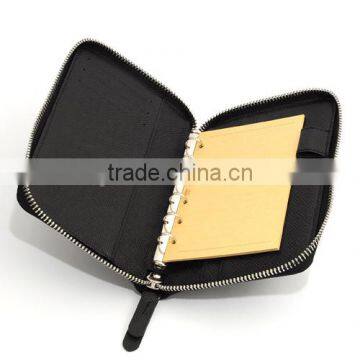 LOOSE LEAF NOTEBOOK With 6 Ring Mechanism, Hard Wearing PU Cover, Index Card and Address Book photo-3