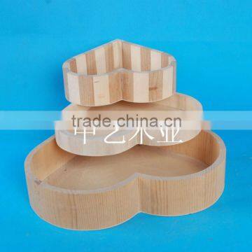 2014 high quality wooden japanese bowls and plates for sale