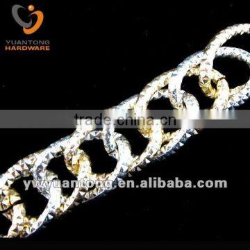 fashion jewelry aluminum double chains