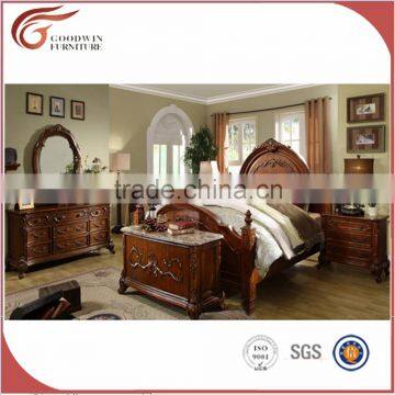 2016 A05 antique luxury french style bedroom furniture set