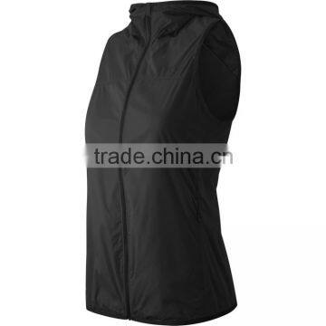 new 2016 apparel new product winter clothing sexy windbreaker jacket women Women's Windcheater Woven Running Vest