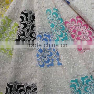 Hot sell wholesale sequin lace fabric (YH003#)