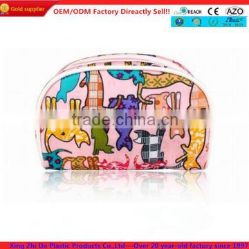 Cartoon zipper kids toiletry bag