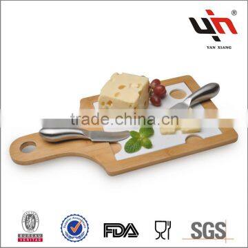 Wood Cheese Board Set