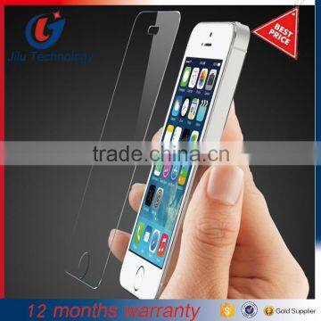 Gold supplier glass tempered screen protector for iphone 5 screen protector