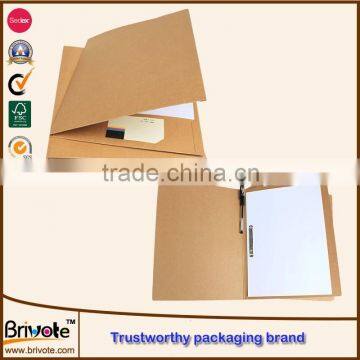 Factory paper filr folder wholesale/handmade craft paper file folder