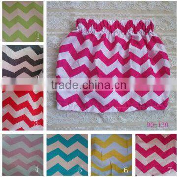 2013 Fancy Girls Summer Skirts Little Chevron Skirt for Baby Girls