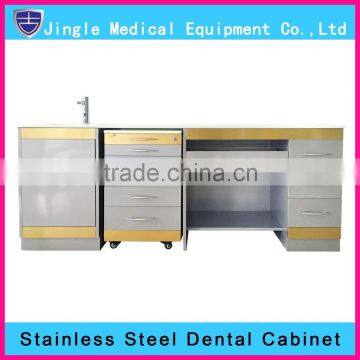Dental stainless steel medical cabinet