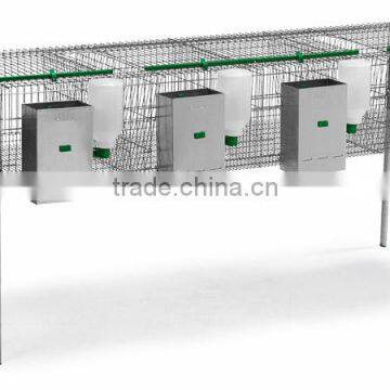 Rabbit cage 2 nests 2 compartments. Model Giralda