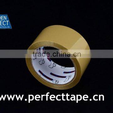 High Quality Pressure Sensitive Yellowish Bopp Packing Tape For Carton Sealing