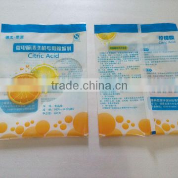 Plastic Back Center Heat Sealed Packaging Bag