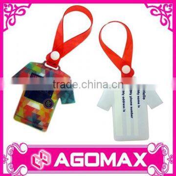 High quality promotional gift trendy airline pvc baggage tag