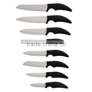 Ceramic Knife 3" Fruit knife, 4" Paring Knife, 5" Utility Knife, 6" Chef Knife, 7" Chef Knife Kitchen White Blade Knives