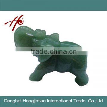 Green Aventurine Elephant Great Gift for Christmas