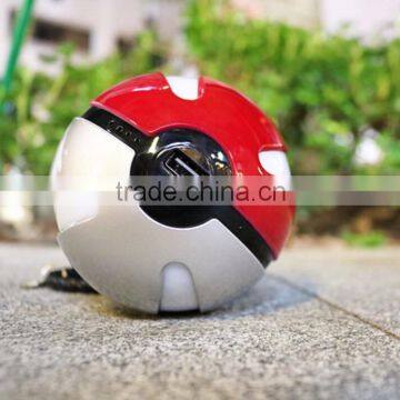 2016 new design wholesale pekacu Pokemon ball power bank charging battery pokemon 10000mAh pokemon power ball OEM