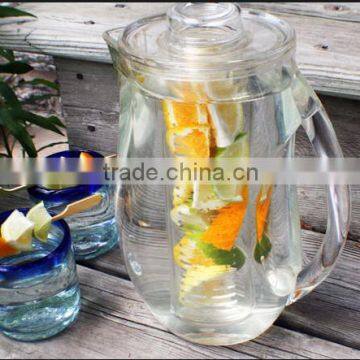 BPA Free 94OZ Juice Pitcher With Fruit Infuser photo-3