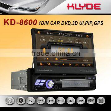 HD digital touch screen universal car dvd gps 1din