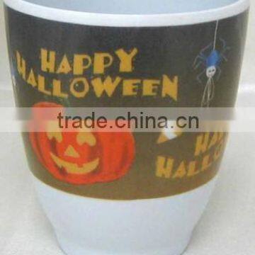 Melamine nice design plastic halloween cup