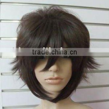 cosplay black wig for cool people