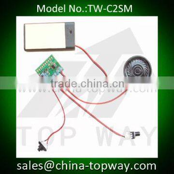 Sound module with motion sensor for POS/POP cardboard display                        
                                                Quality Choice