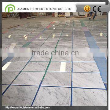 White marble flooring tile