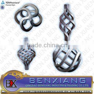 ornamental decorative for fence and gate wrought iron baskets