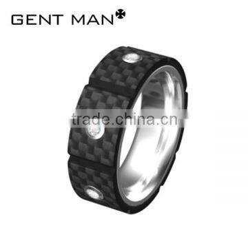 hot selling cheap boyfriend titanium ring gift stone ring designs for men