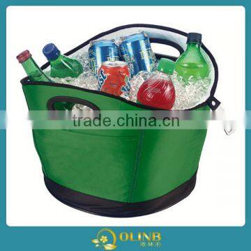 isulated cooler bucket /folding wine ice bucket