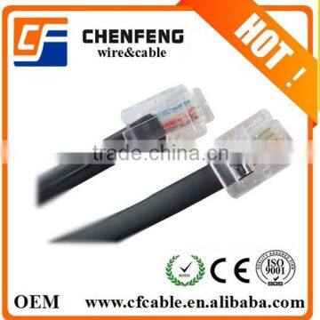 Telephone cable 4p4c 6p2c 6p4c with 4core cord