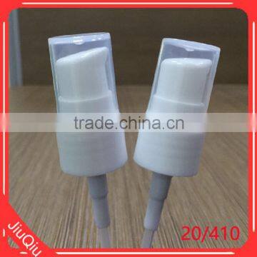 18/410 20/410 24/410 PP Plastic 20-410 cream pump with half cap for cosmetic