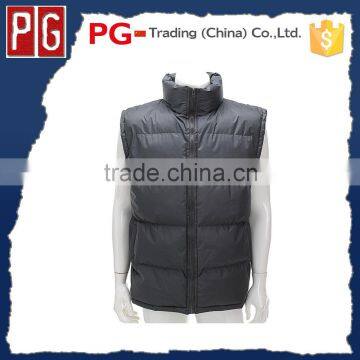 men Puffer Sleeveless Jacket Stock