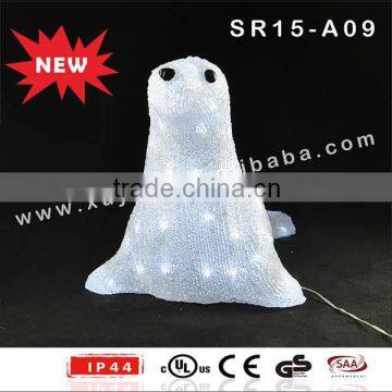 2015 NEW Christmas Decoration Acrylic LED Lighted Christmas Dolphin photo-3