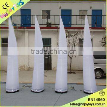 2016 Hot-Selling Inflatable Lighting Cone for Party Decoration with Fan