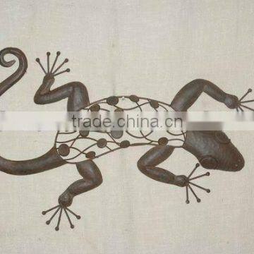 Decorative Gecko Metal Wall Decor