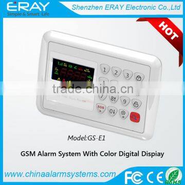 Newest style GSM wired and wireless home burglar security alarm system