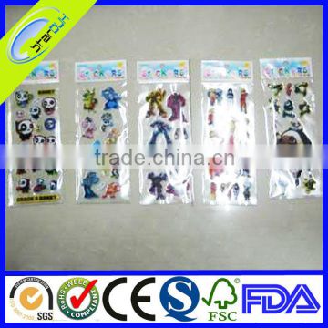 EVA foam puffy glitter sticker