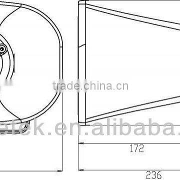 SPH-820T Discount Round Public Address Speaker China Manufacturer Sound Midrange Speaker photo-3