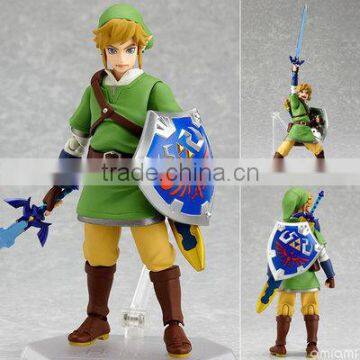 The Legend of zelda: The Adventure of Link(3D) plastic 3d pop game figure toys DongGuan factory