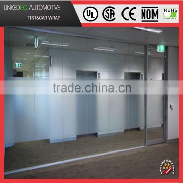 Wholesales 1.52*30m window frosted glass with Crystal View Window Frost Tinting