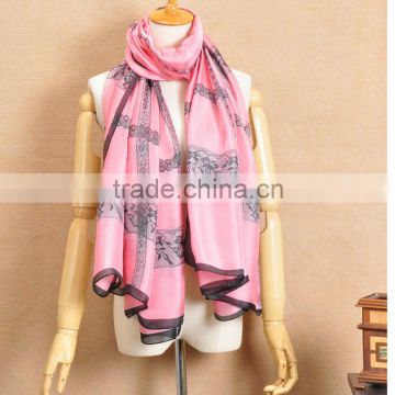 100% silk china scarf fashion dress